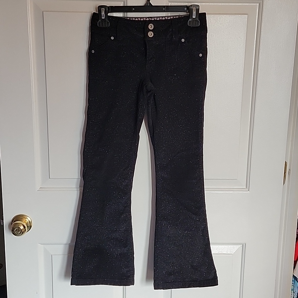 Girls SO corduroy, black pants, size 10.